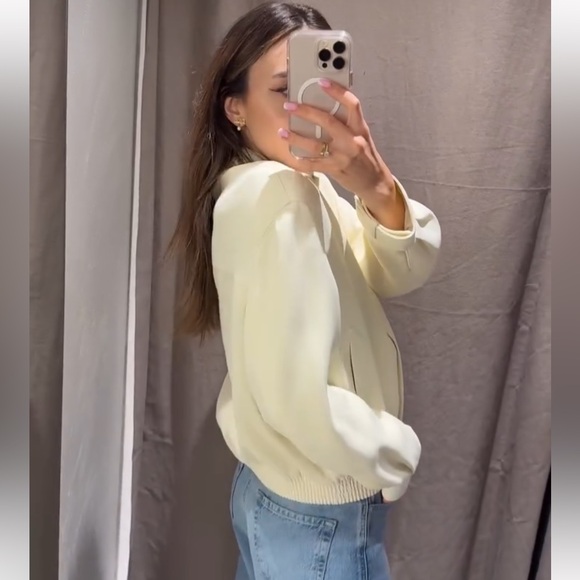 ZARA NWT ZW Collection Button Up Jacket - Picture 7 of 16